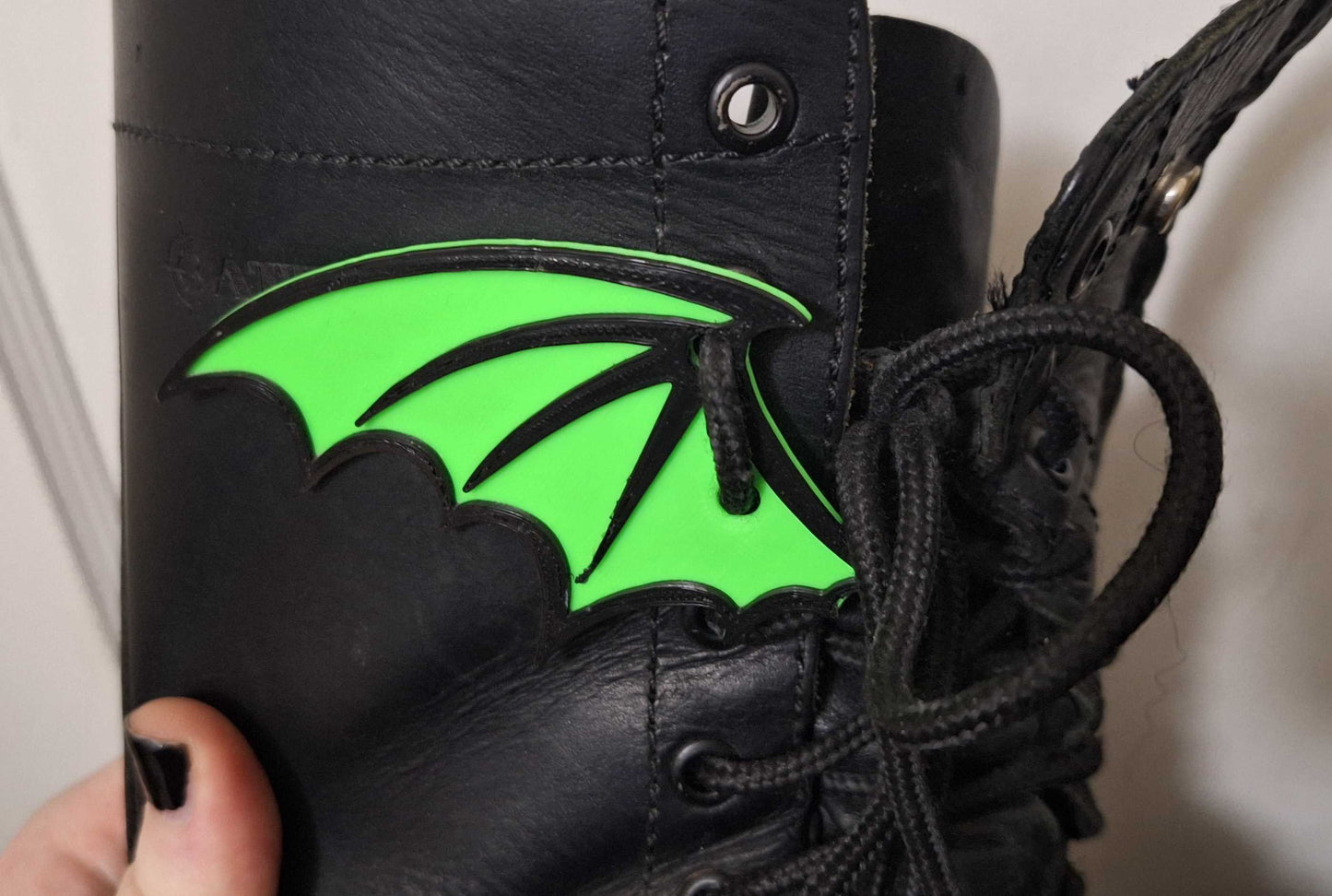 Bat Wing Lace Accessories – Gothic Shoe & Boot Add-Ons