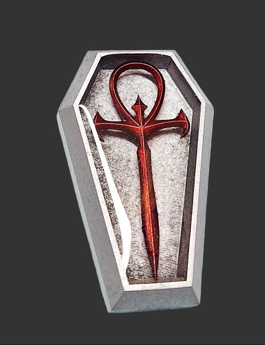 Vampire: The Masquerade Ankh Coffin Pendant