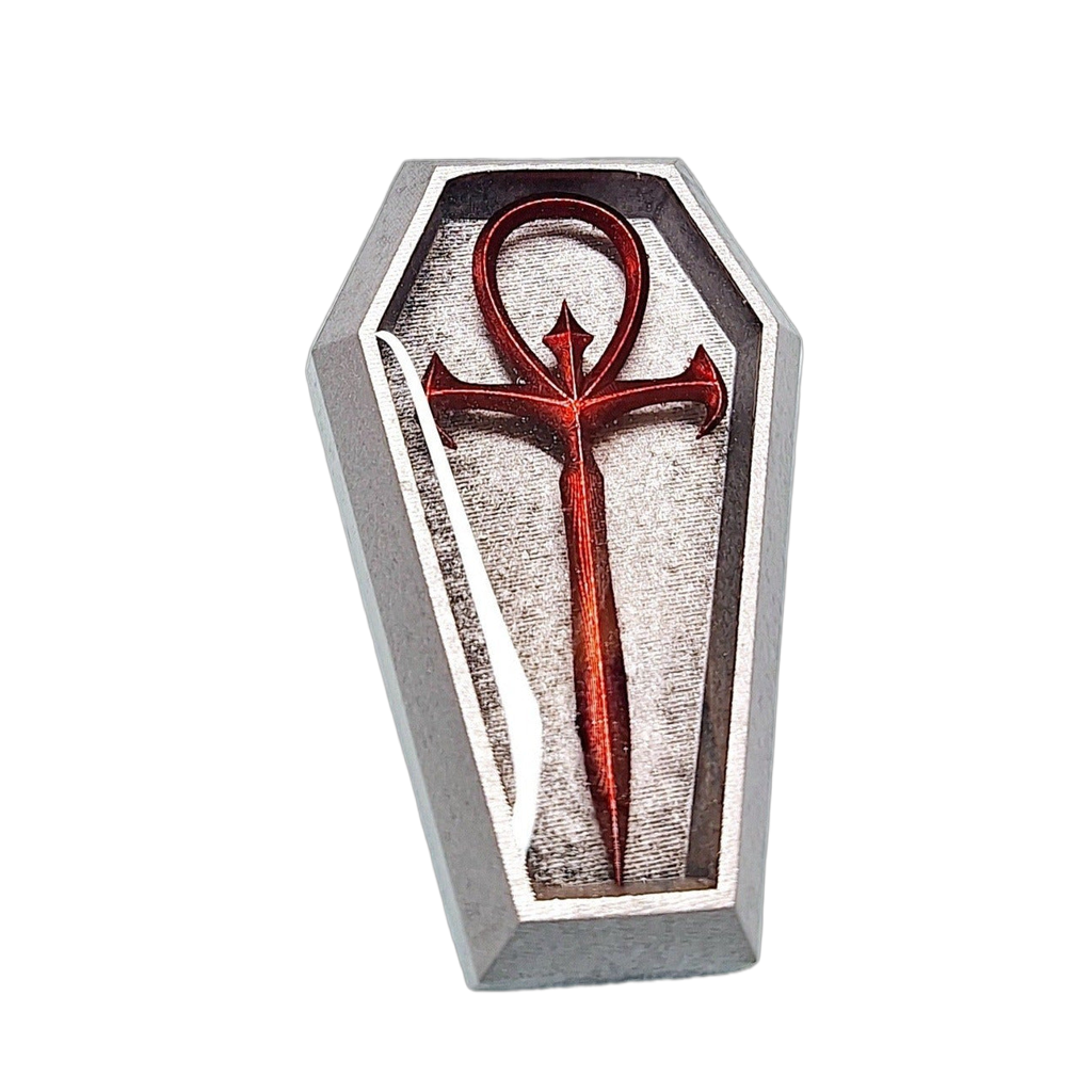 Vampire: The Masquerade Ankh Coffin Pendant