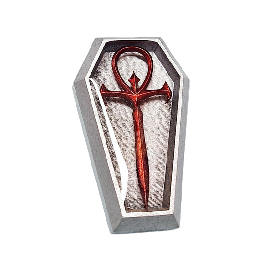 Vampire: The Masquerade Ankh Coffin Pendant